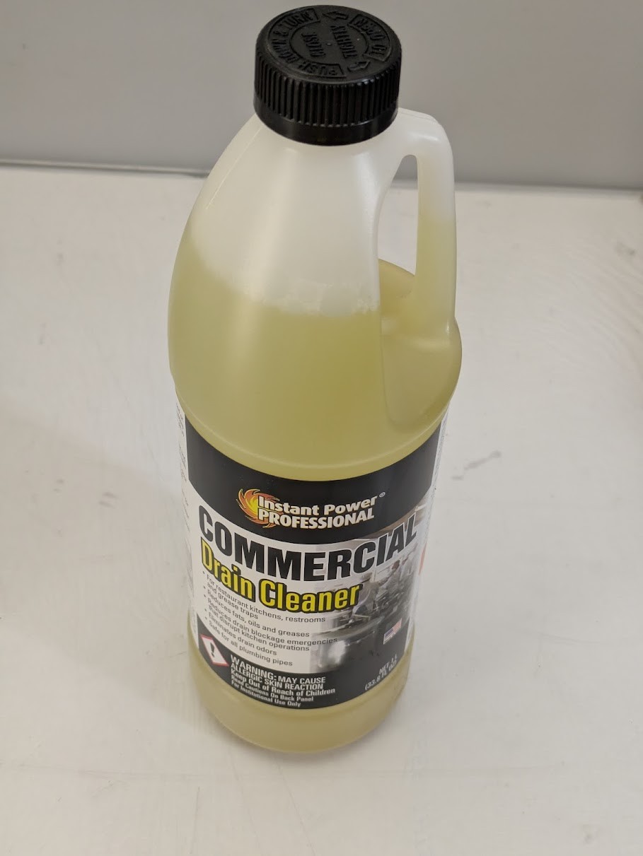 Instant Power Professional Commercial Drain Cleaner Fog, Odor Reducer 1 Liter
