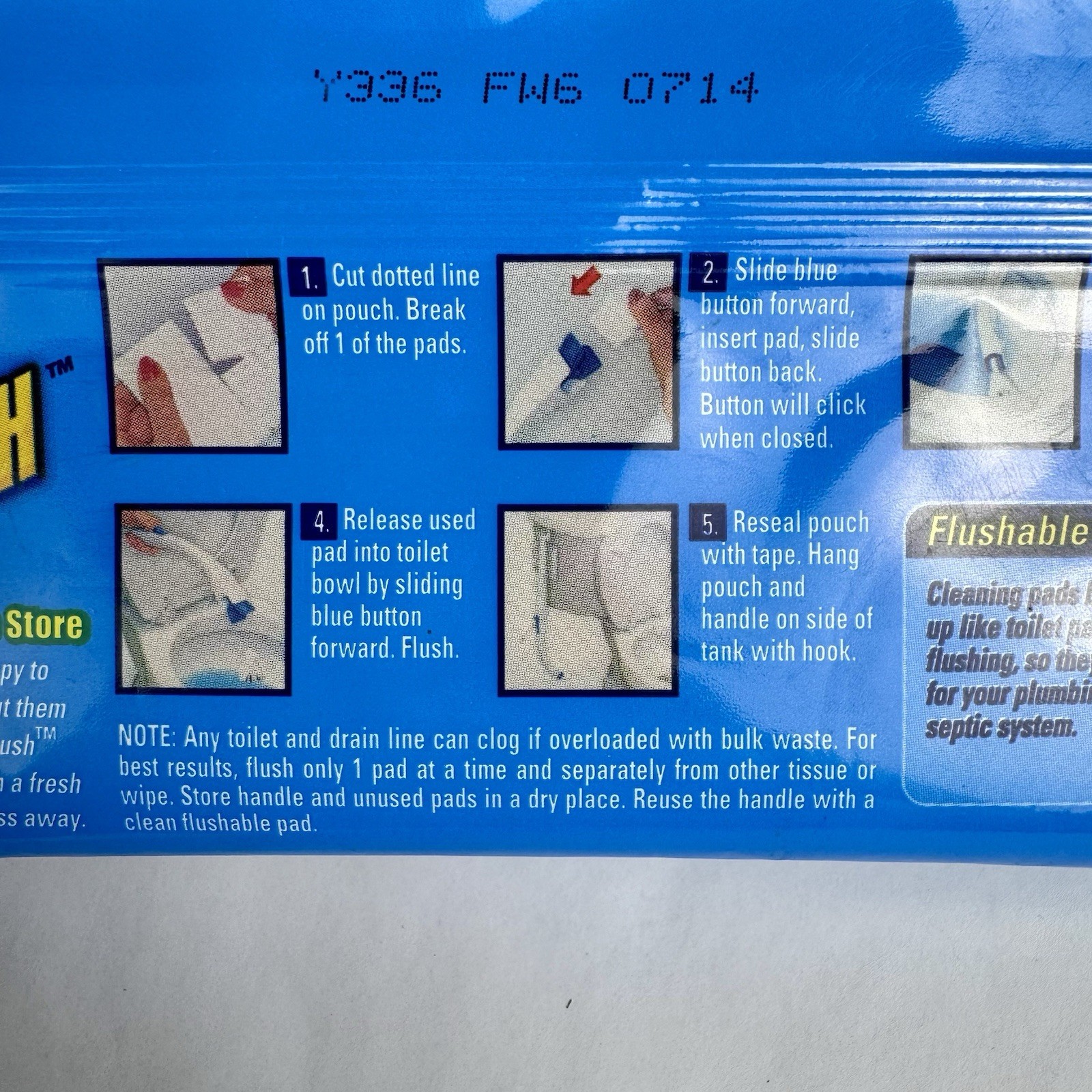 New Scrubbing Bubbles Fresh Brush Toilet Cleaning System Refills 12 Pads
