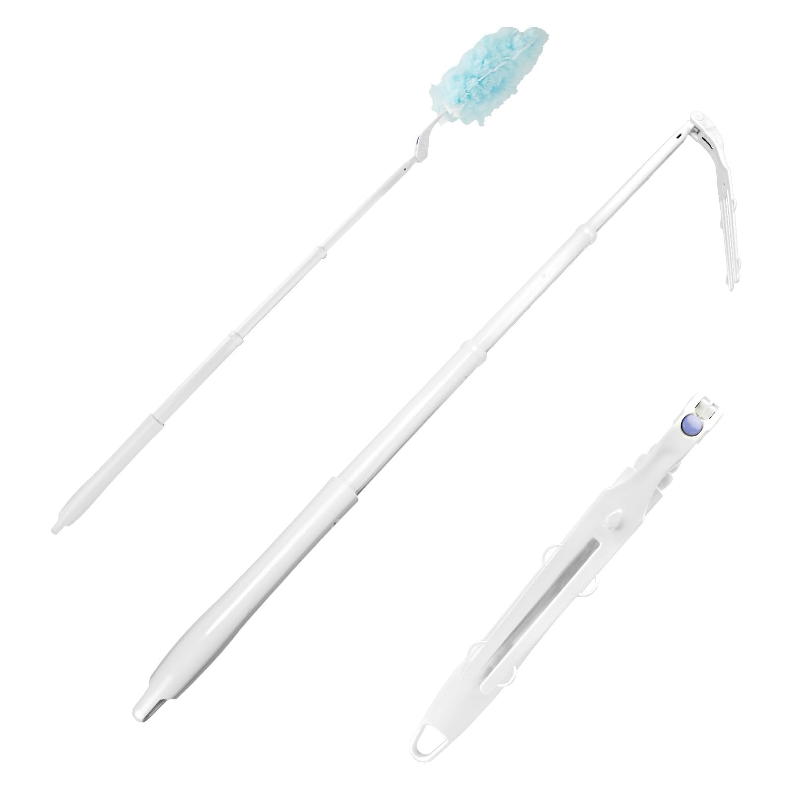 KeFanta Heavy Duty Duster Handles Replacement Compatible with Swiffer Duster …