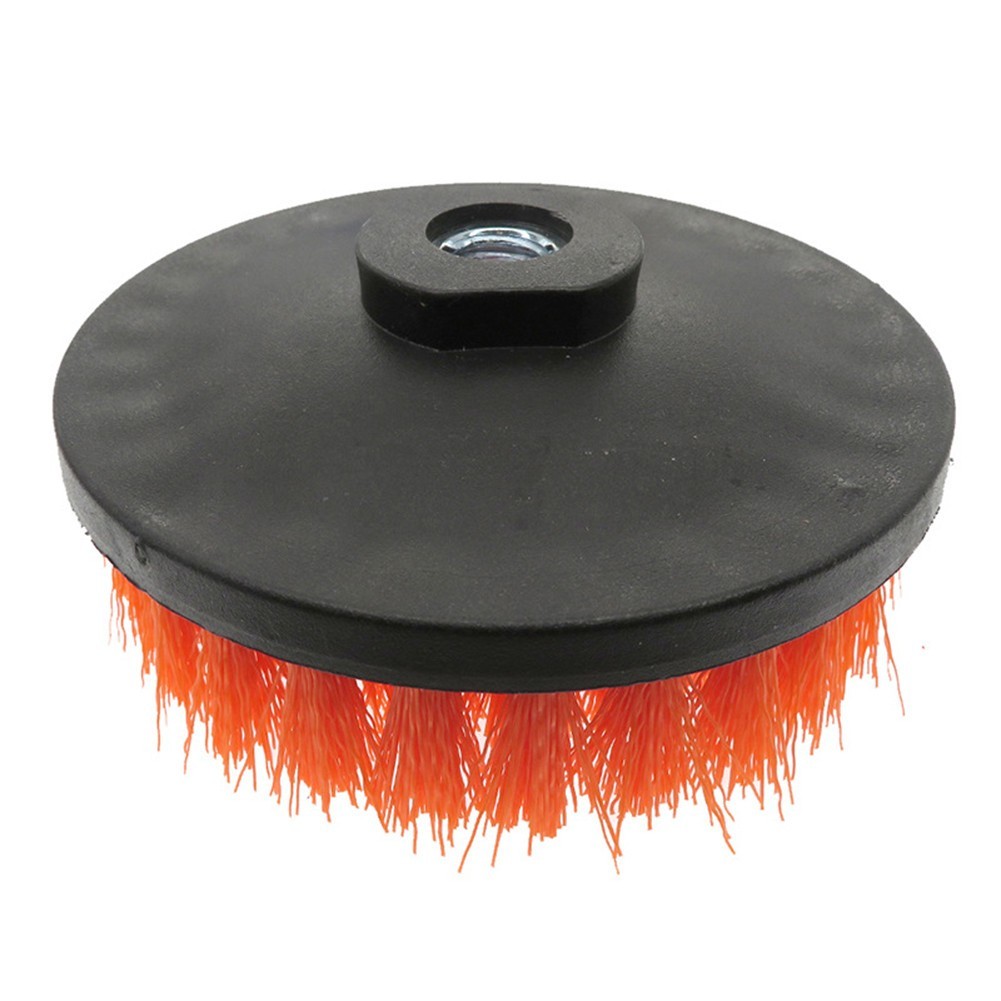 1*Electric Drill Soft Brush Carpet Leather Upholstery Cleaning Attachment Tool