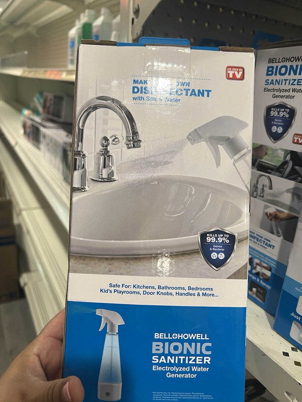 Bell & Howell Bionic – Salt Water Spray Bottle – As Seen On TV! NEW