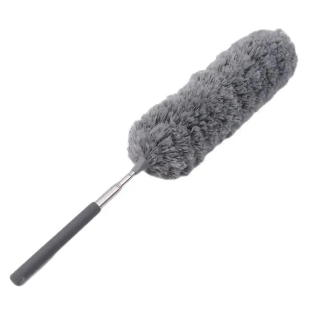 Microfiber Duster Soft Feather Dusting Brush Household Extendable Cleaning Tool