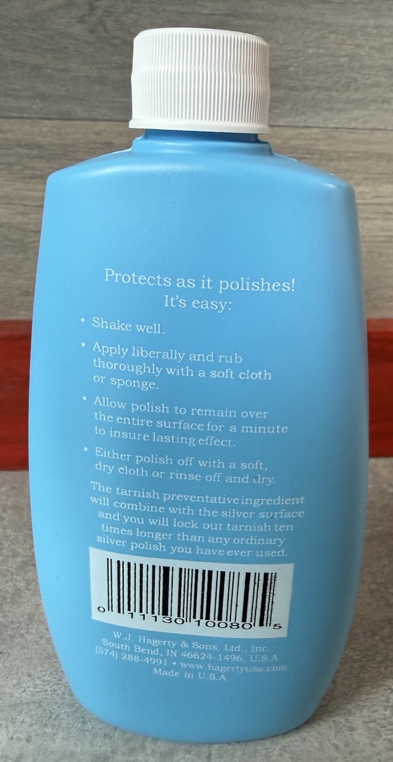 Hagerty Silversmiths Polish Professional Silver Gold Cleaner Tarnish Remover USA