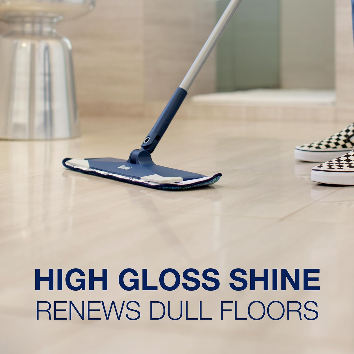 Multi-Surface Floor Polish – 32 Fl Oz – High Gloss Shine – Protects and Renews S