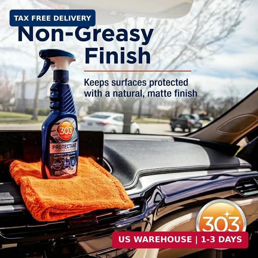 303 Automotive Protectant for Vinyl, Plastic & Rubber, 16 oz | Protects interior