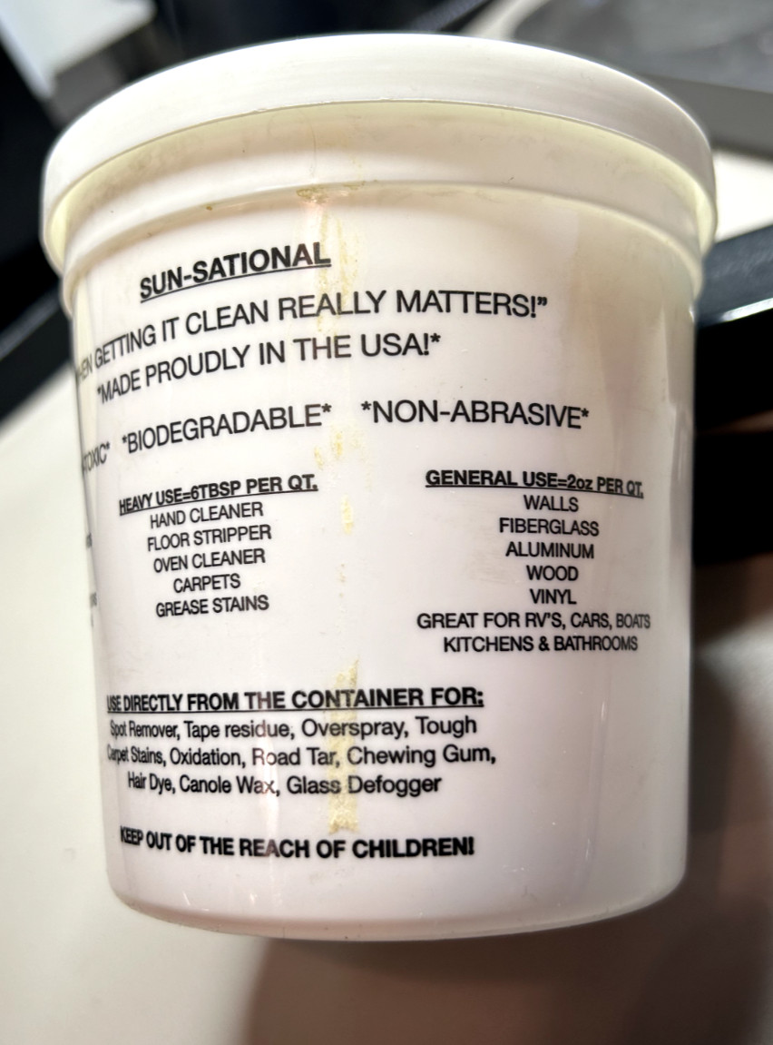 Sun-Sational Specialty Product Super Concentrated Cleaner Multi-Use