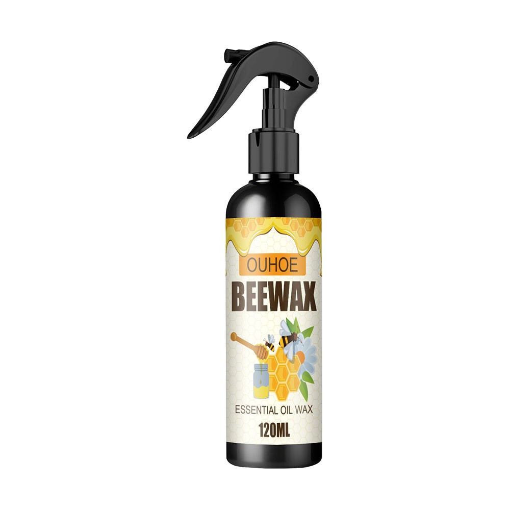 Bee Wax 120ml Furniture Polish Spray Micro-Molecularized Beeswax US