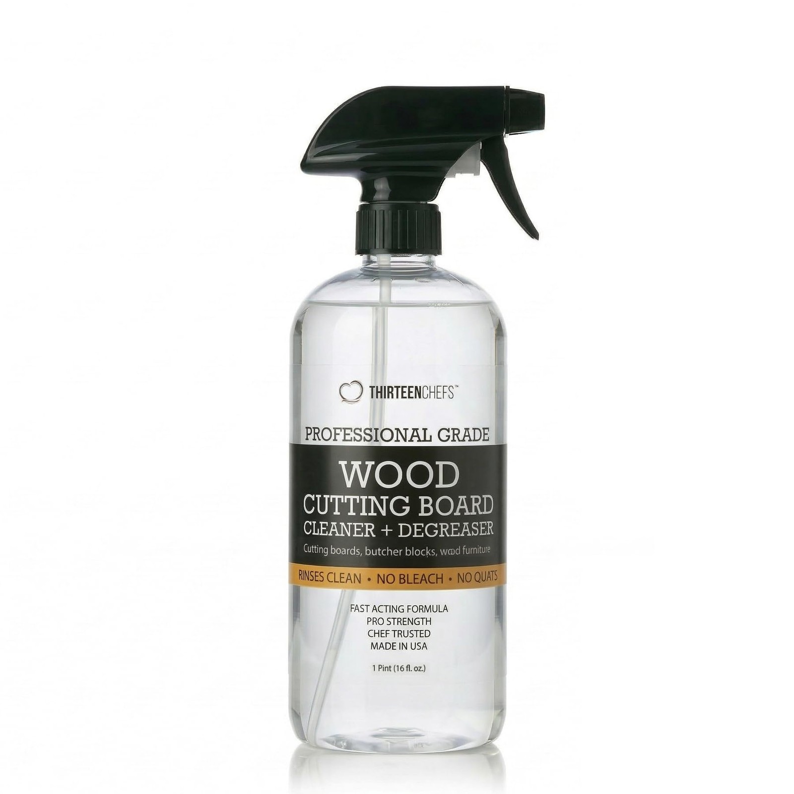 Wood Cutting Board Cleaner – Food Safe Spray for Butcher Blocks and Counterto…