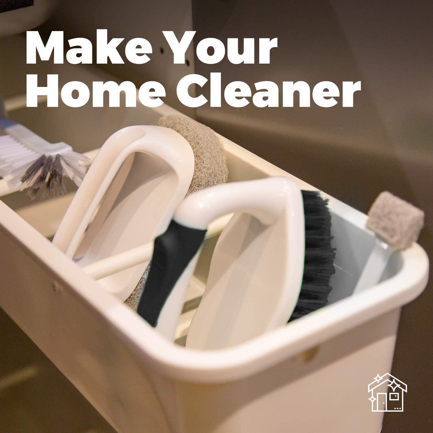 Holikme 5 Pack Deep Cleaning Brush Set, Scrub Brush Grout and Corner