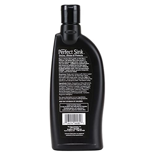 HOPE’S Perfect Sink Cleaner and Polish 8.5 Fl Oz – Restores Shine & Removes Stai