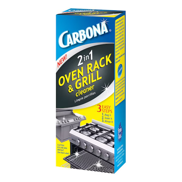 Carbona 320 2-in-1 Oven Rack and Grill Cleaner No Scent 16.8 oz Liquid