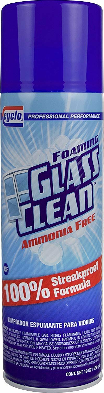 Cyclo – Foaming Glass Cleaner (12 Pack)
