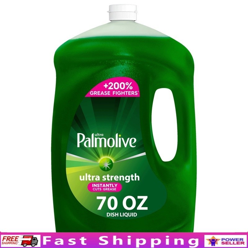 Ultra Strength Dish Soap Concentrate Grease Fighter Gentle on Hands 70 fl oz New