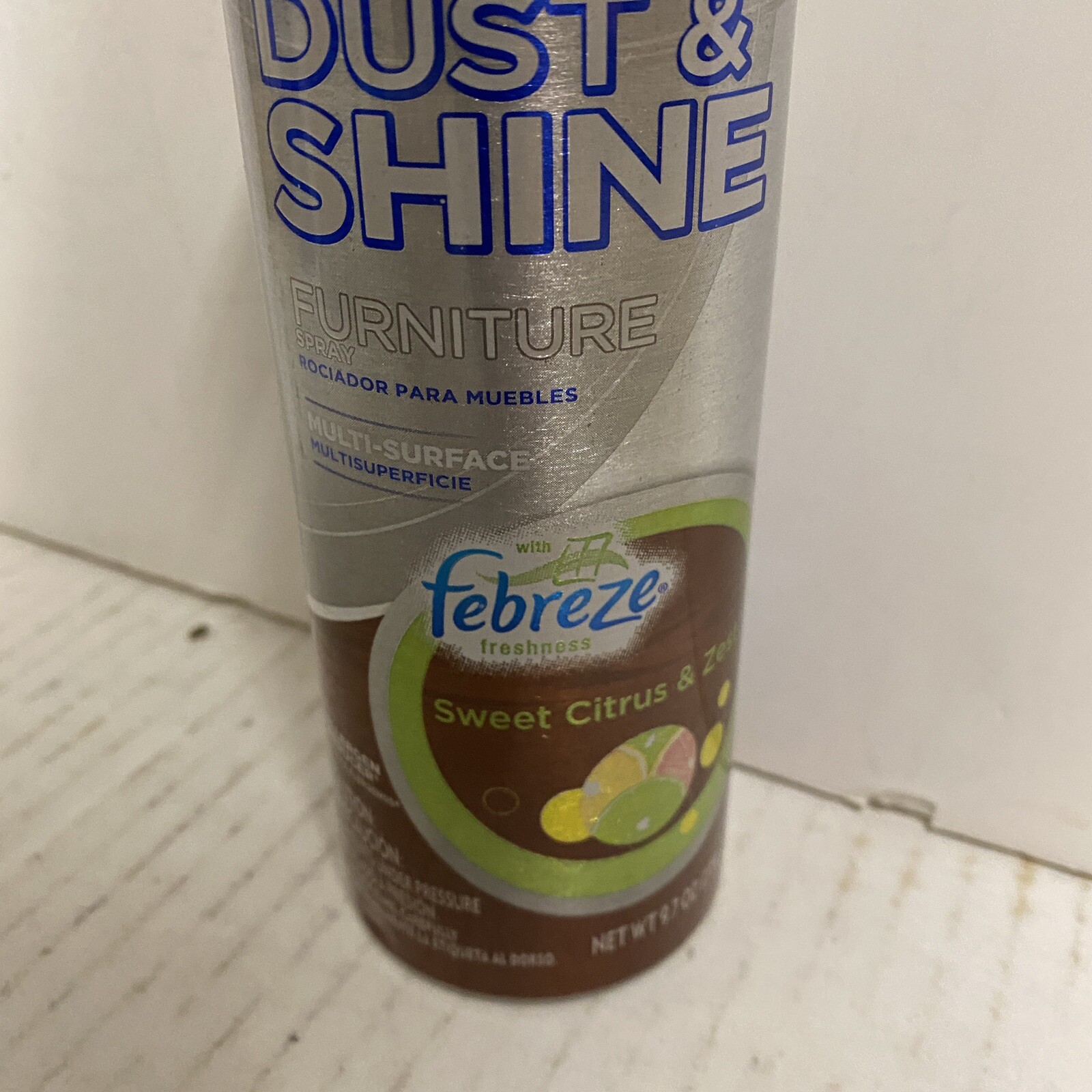Swiffer Dust And Shine Sweet Citrus Zest Spray