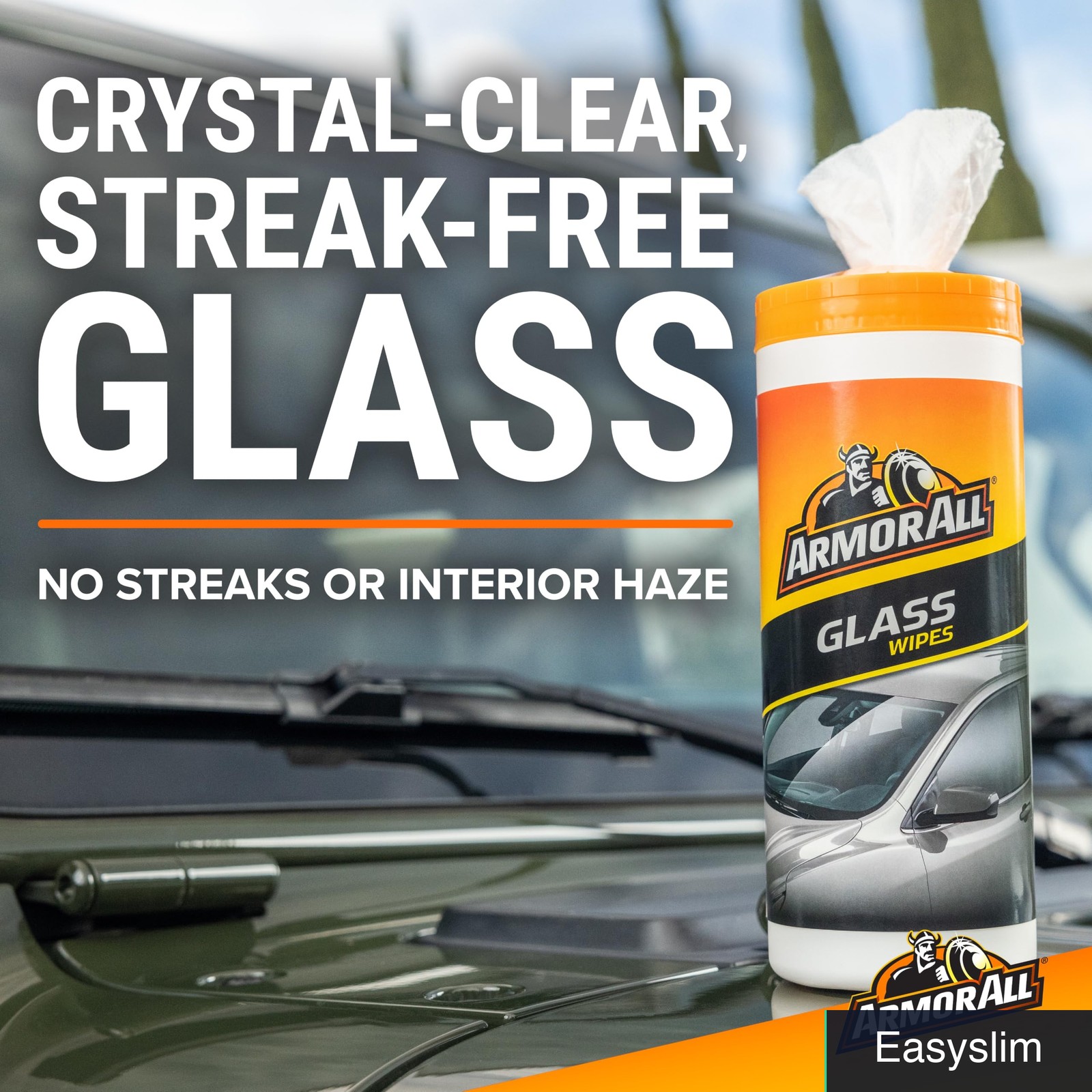 Car Interior Wipes 90 Count Cleaning Protectant & Glass Cleaner