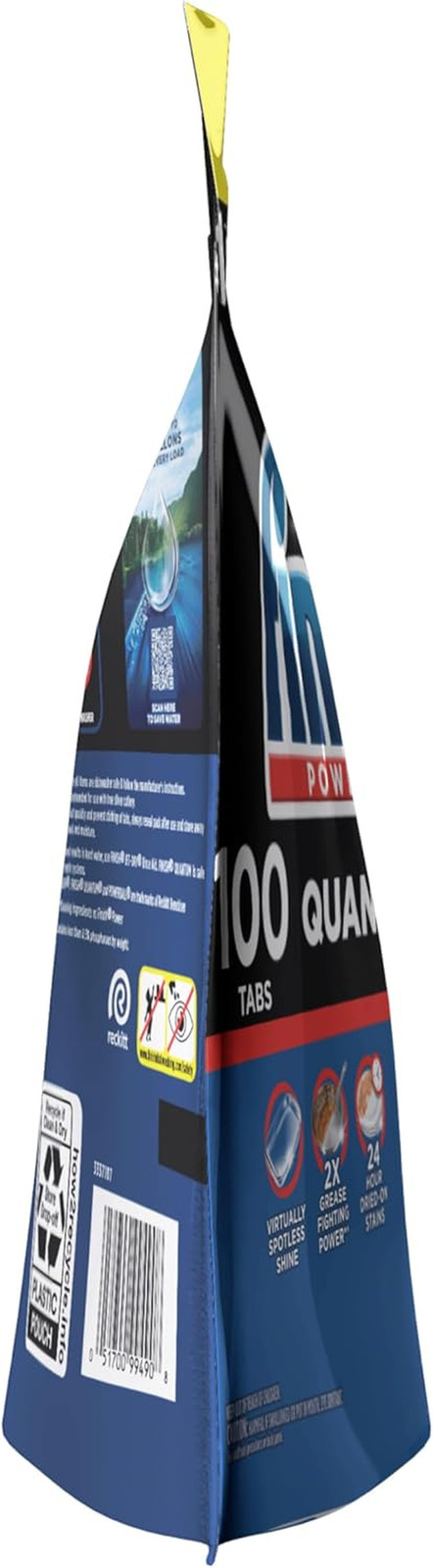 Quantum Dishwasher Pods, No Pre-Rinse Dishwasher Detergent Soap Removes 24HR Dri