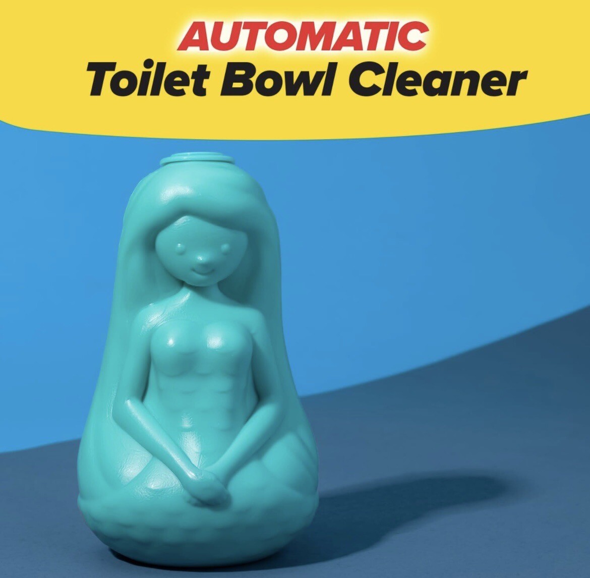 Mer-Maid Automatic Toilet Bowl Cleaner, AS-SEEN-ON-TV