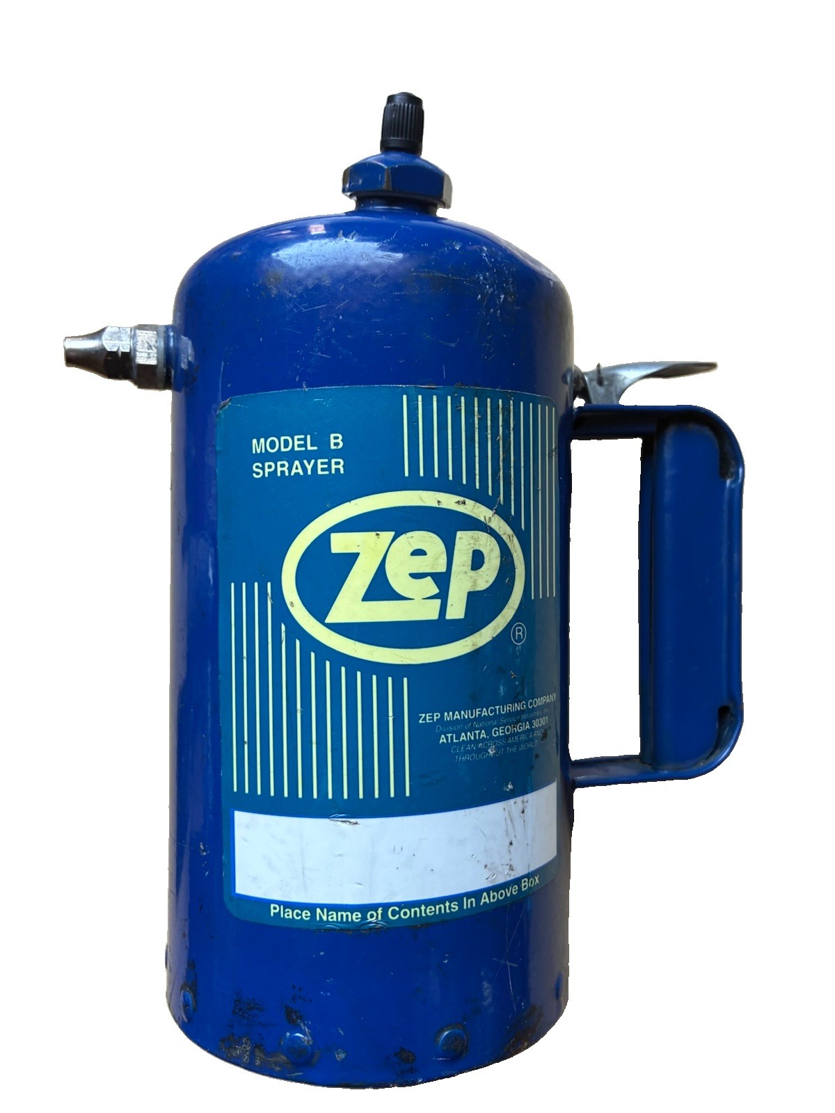 Zep Model B Heavy-Duty Steel Solvent Sprayer 32 oz Portable Air Sprayer Steel