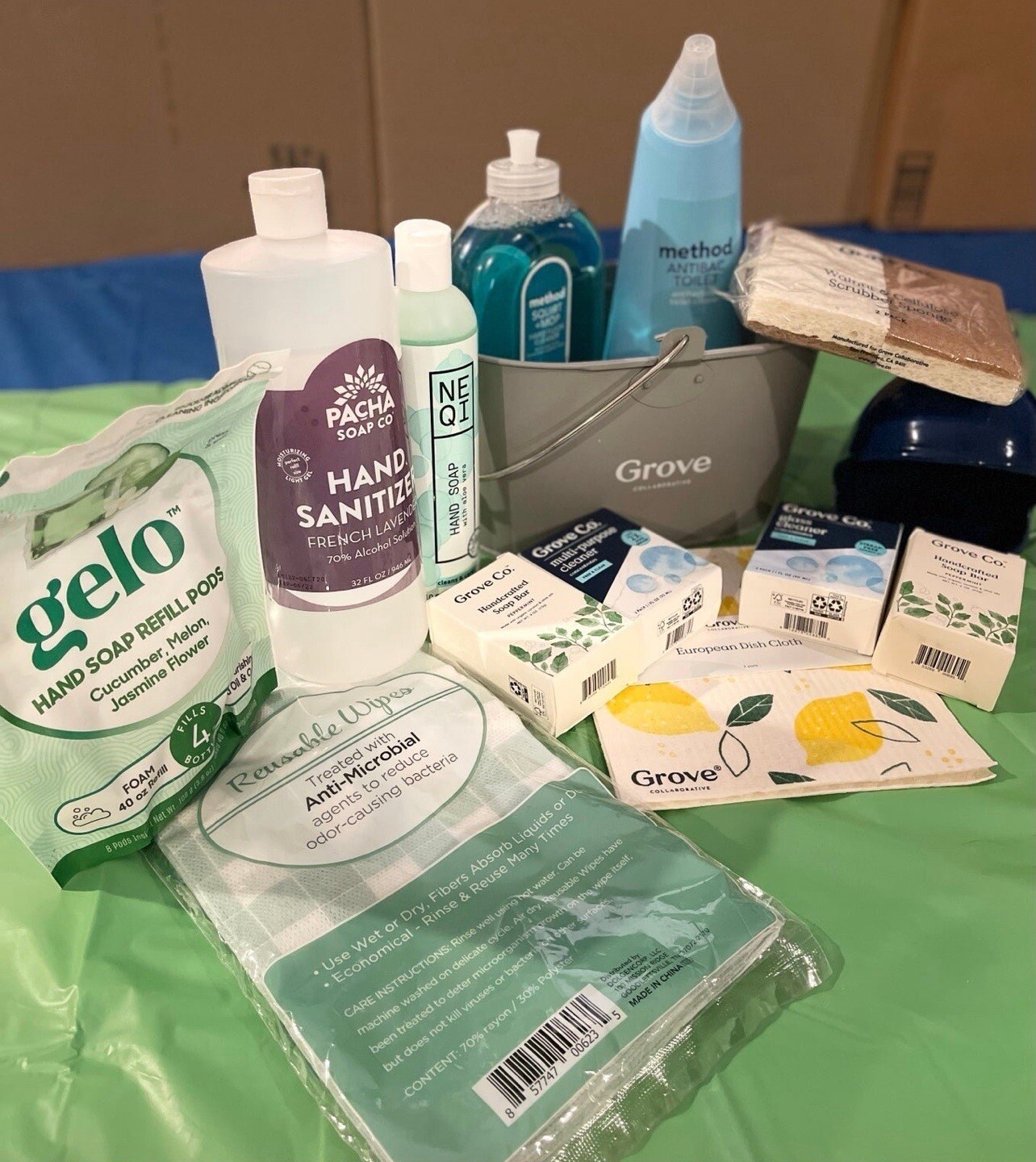 Grove Co. & More Household Cleaning Supplies Wholesale Lot Brand New 15 Items
