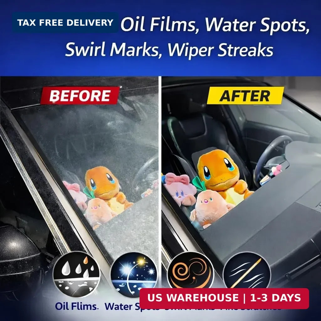 Cerium Oxide Glass Polish 3.3oz (100ml) – Windshield Scratch Remover & Water S