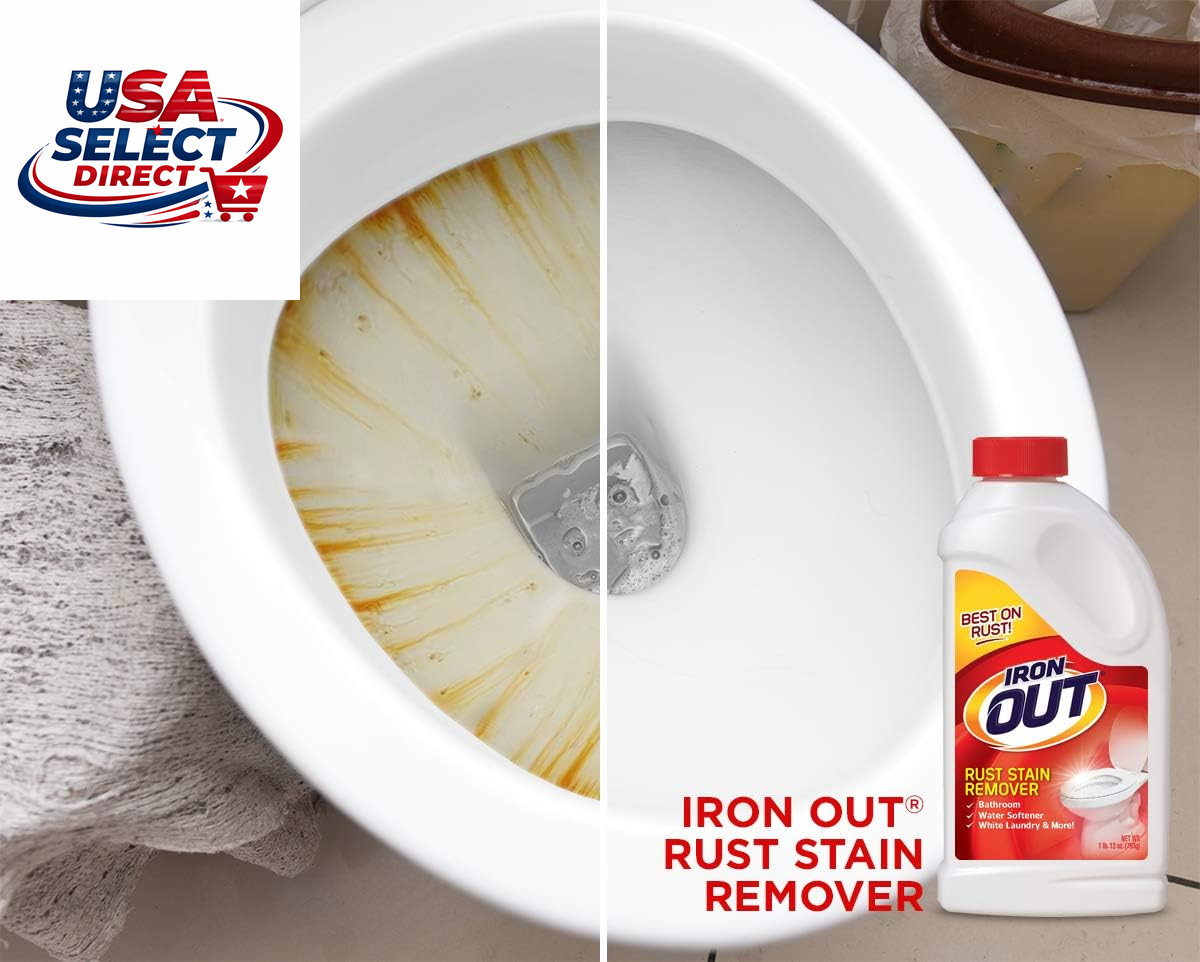 Rust Stain Remover Powder 4 Lb 12 Oz – 2 Bottles