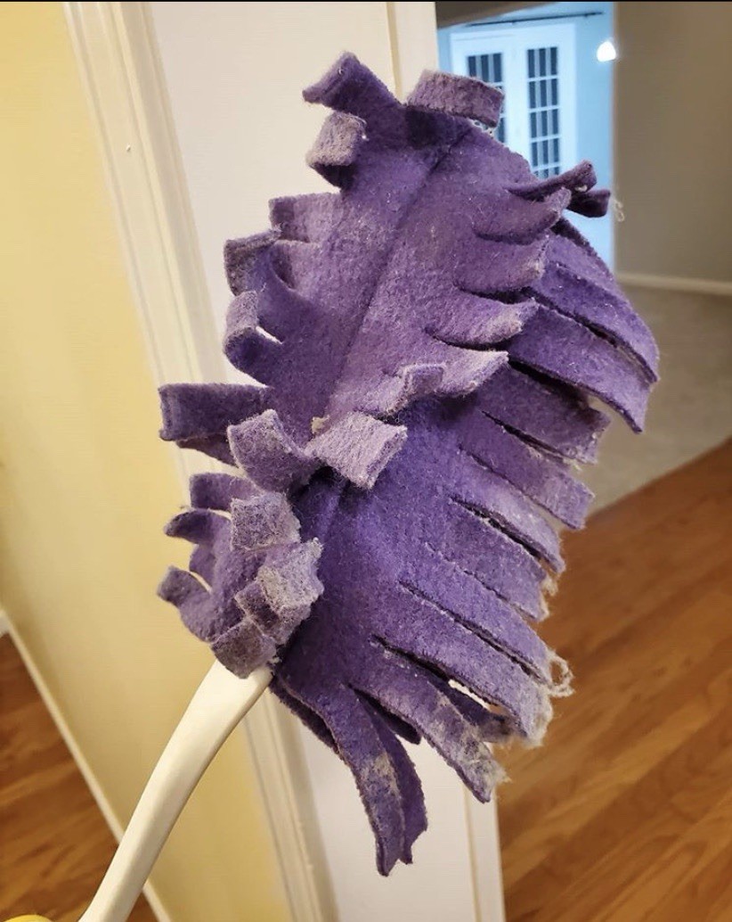 DUSTER FLEECE 1 REUSABLE WASHABLE SWIFFER STYLED REFILL DOUBLE-SIDED
