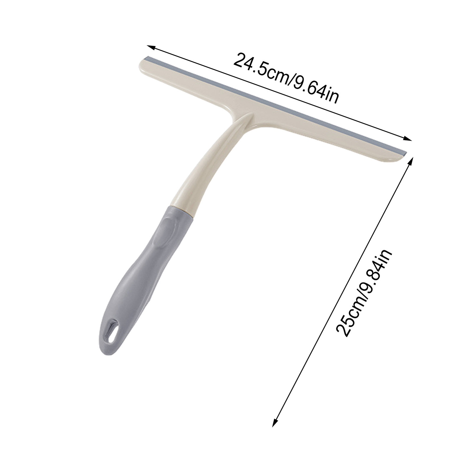 2pcs Glass Scraper Window Glass Squeegee Shower Mirror Wiper Household Cleaning