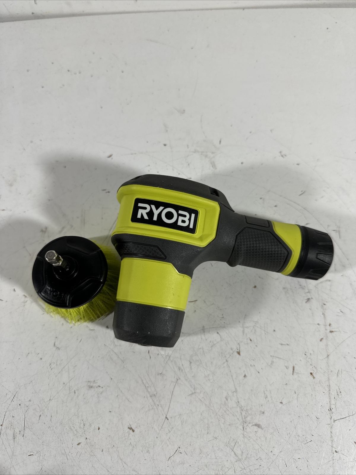 Ryobi Compact Size Power Scrubber Kit FVG51K Bare Tool No Battery Pa-1–13