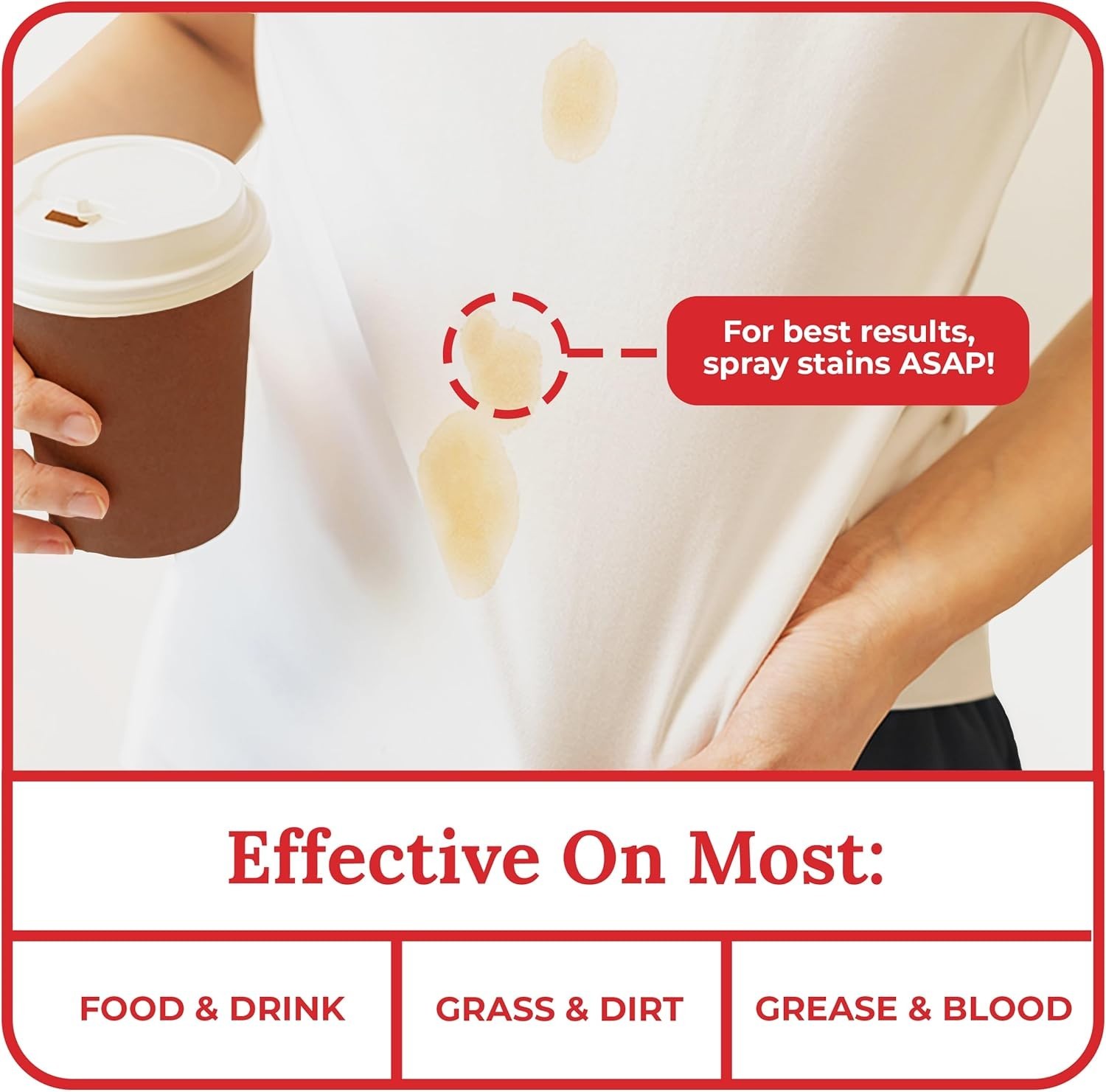 Travel-Ready 4 Fl Oz Stain Remover Spray – Fast Action for Clothes & Upholstery