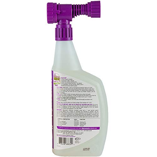 Rejuvenate Outdoor Window Spray And Rinse Cleaner With Hose End Adapte