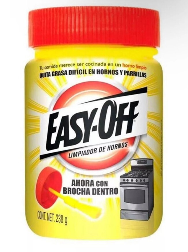EASY OFF LIMPIADOR DE HORNOS/238G/OVEN CLEANING PASTE/8.3oz/FREE SHIPPING