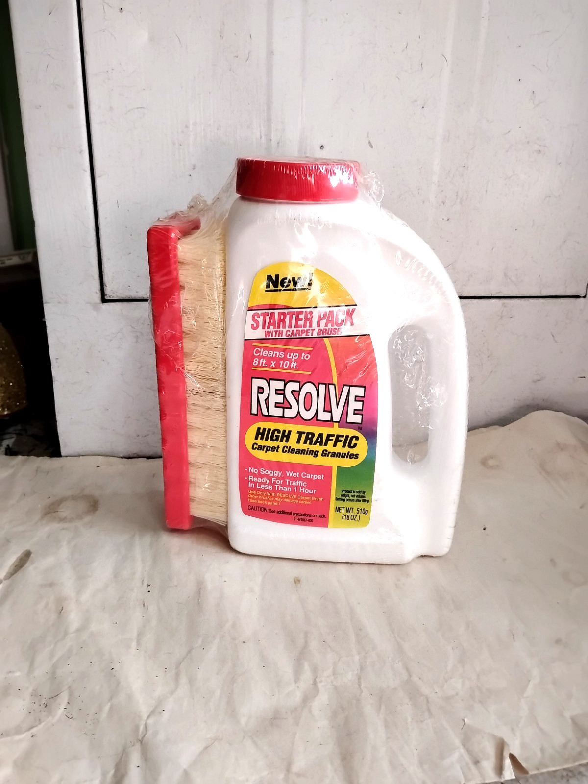 Resolve Carpet Cleaner Cleaning Brush Vintage Granules Discontinued High Traffic