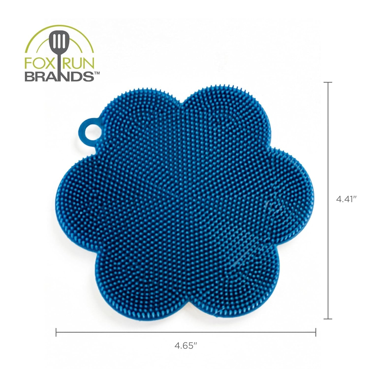 Silicone Dish Scrubbing Brush Navy