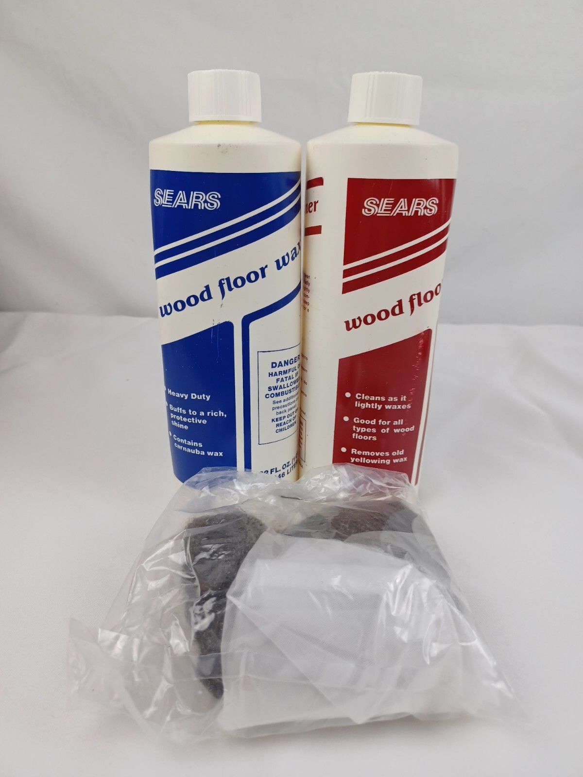 Sears Kenmore Wood Floor Care Kit Discontinued. All contents excellent condition