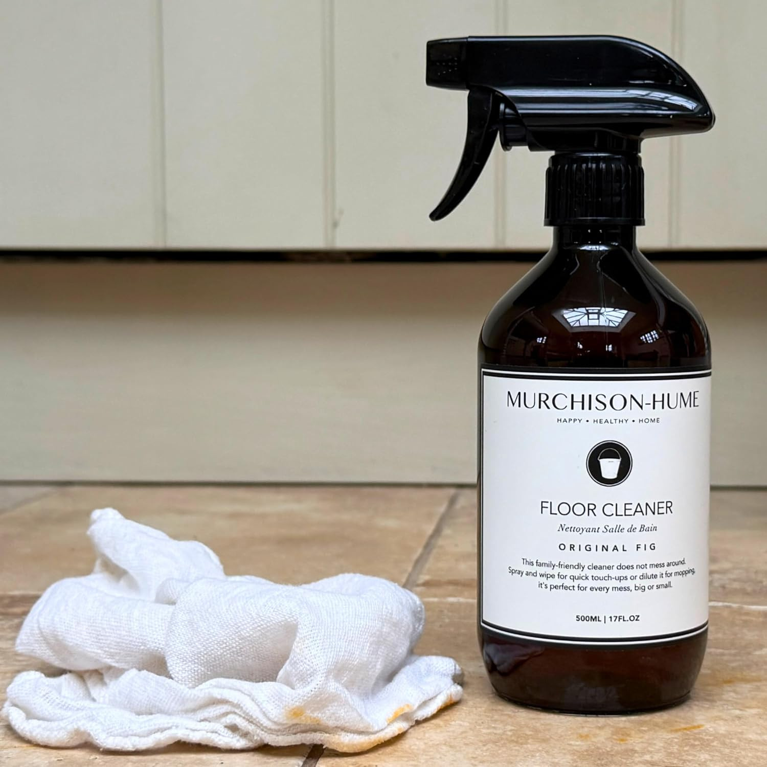 Natural Floor Cleaner Spray – Pet-Friendly, Non-Toxic, Plant-Based Formula for H