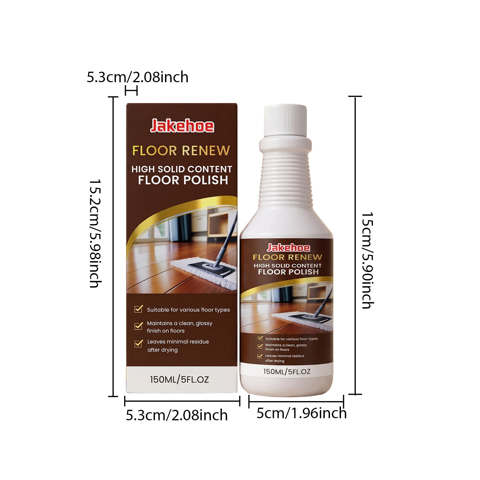 Professional Wood Floor Restorer Floor Polish Furniture Surfaces Maintenance