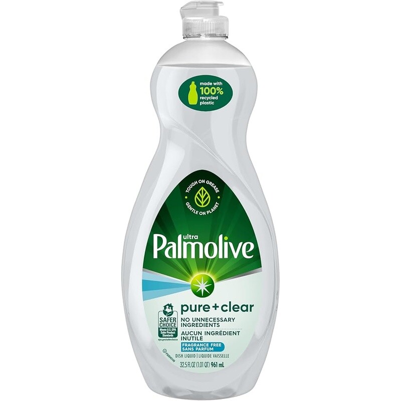 Ultra Dishwashing Liquid Dish Soap, Pure + Clear