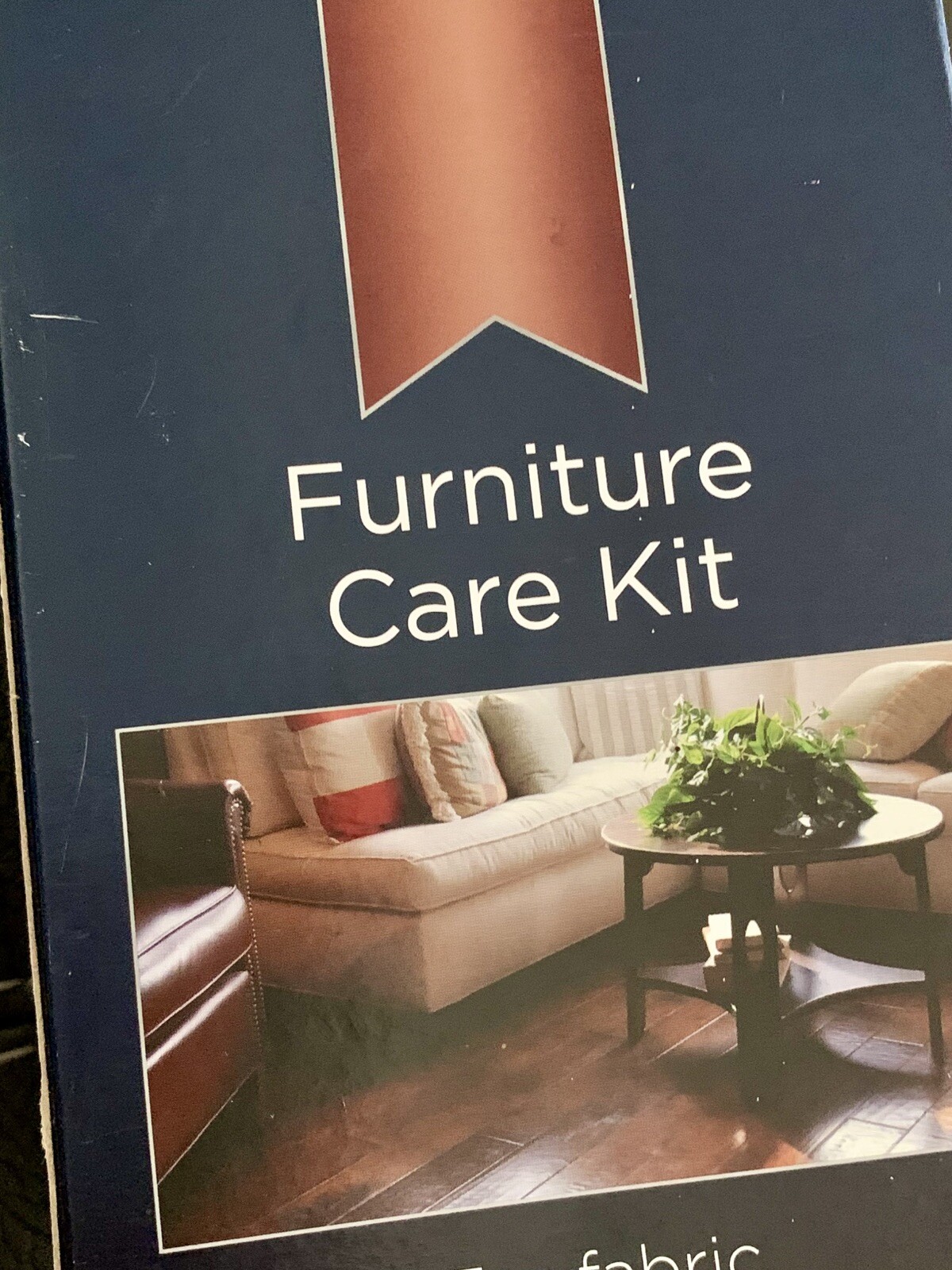 Guardsman Furniture Care Kit For Fabric Leather Wood In Original Box Wipes Cloth