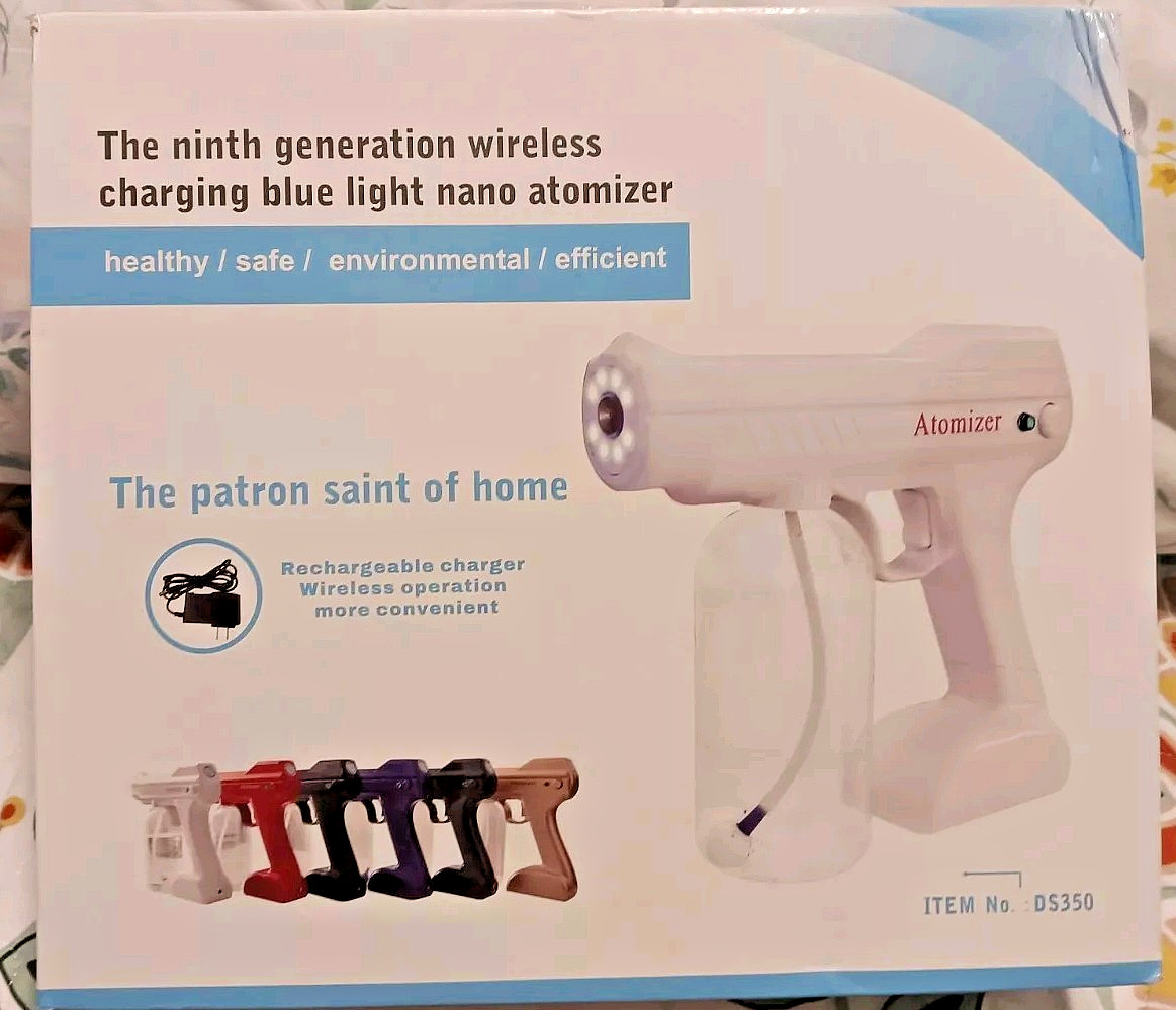 Ninth generation nano blue light atomizer , Model No. DS350 Healthy Lifestyle