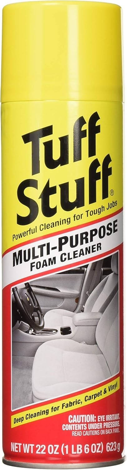 Tuff Stuff Foam Cleaner Multi-Purpose Cleaner, 22 oz Aerosol, 2 Pack ASIN: B01
