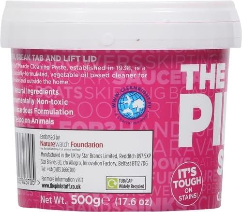 The Pink Stuff Cleaning Paste, 17.6oz Tube – 23705