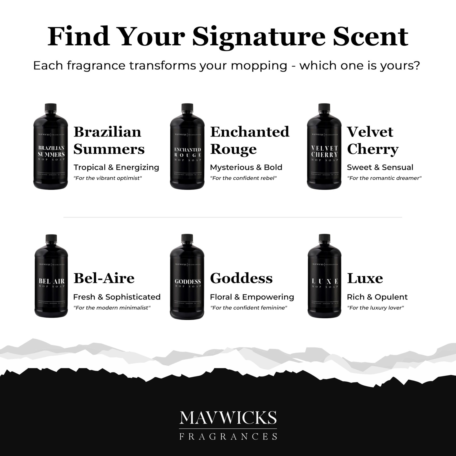 Fragrances – Luxury Mop Soap (Enchanted Rouge) 32 Oz – Enchanted Rouge Scente…