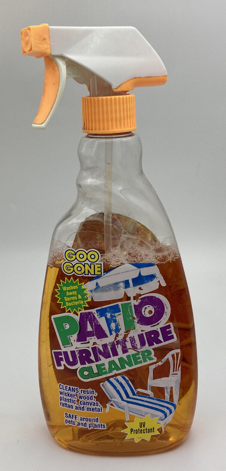 Goo Gone Outdoor Patio Furniture Cleaner Citrus Spray Rattan Wood Wicker Metal