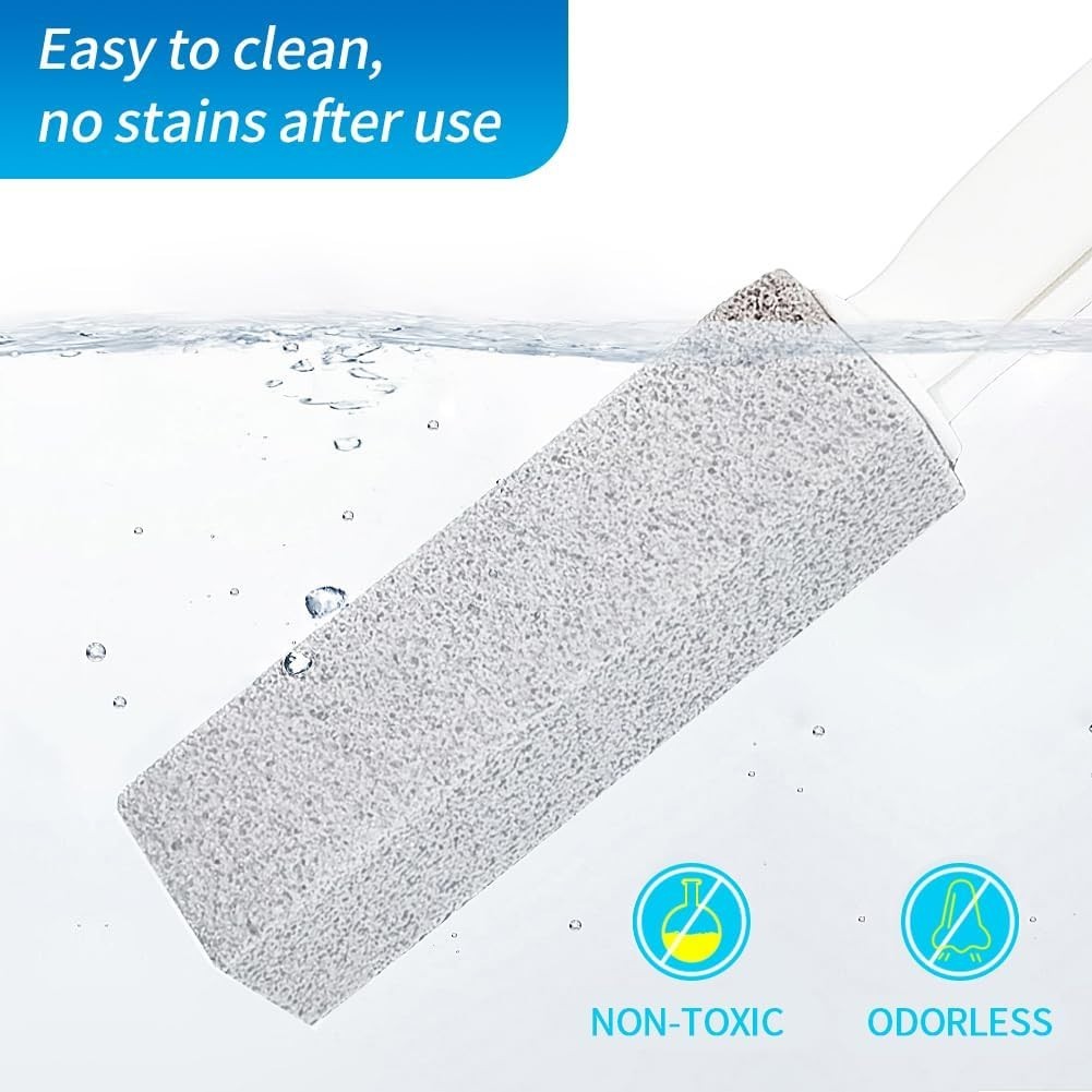 Versatile Cleaning Stone for Toilet, Sinks, and More – 2 Pack for Deep Clean