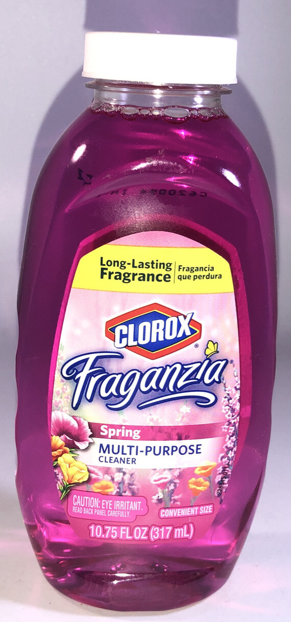 Clorox Fraganzia Spring Multi-Purpose Liquid Cleaner 10.75oz Blt Concentrated