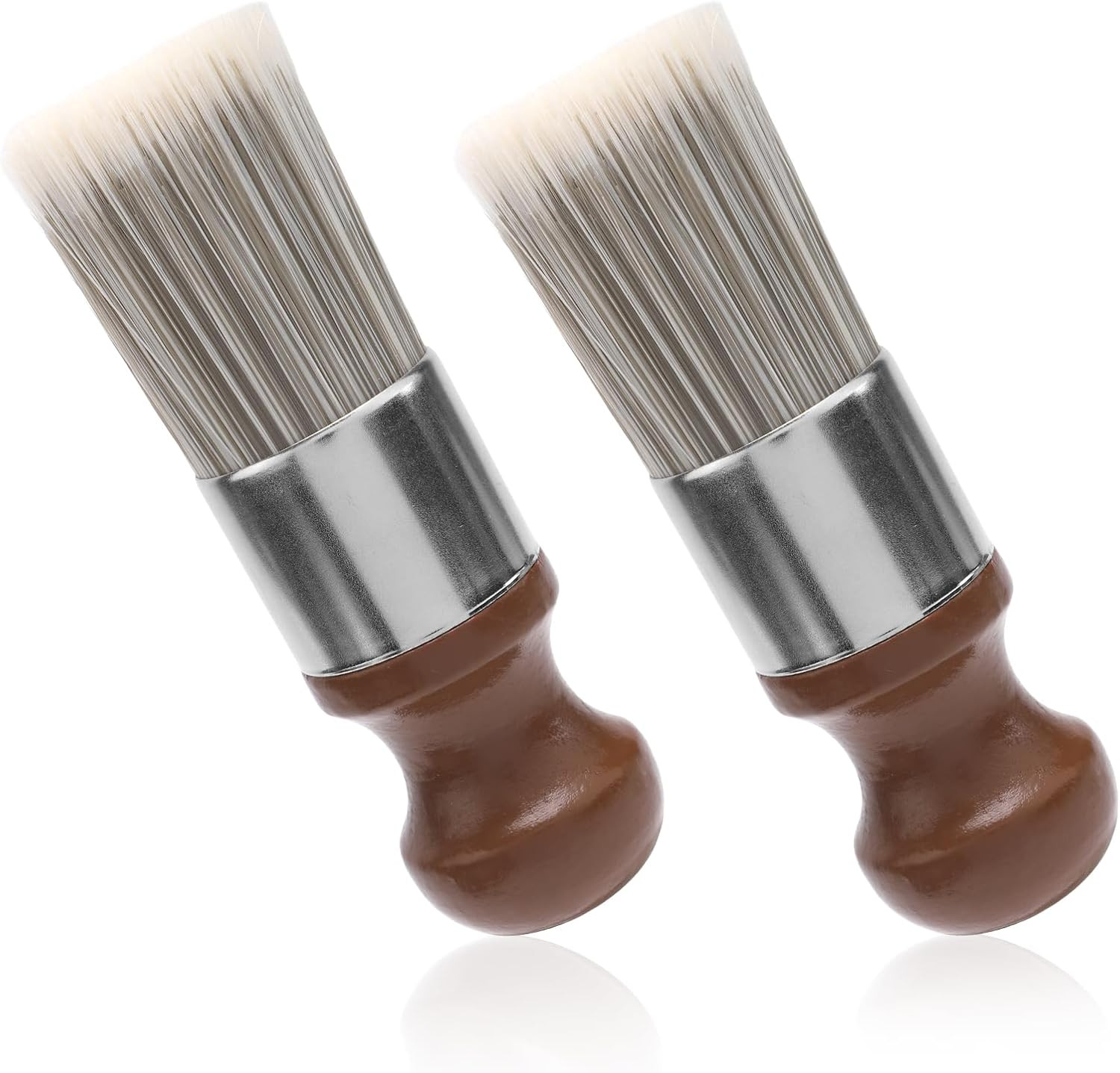 2pcs Salve Brush for Leather Furniture, Wood & Leather Cleaning Brush with Soft