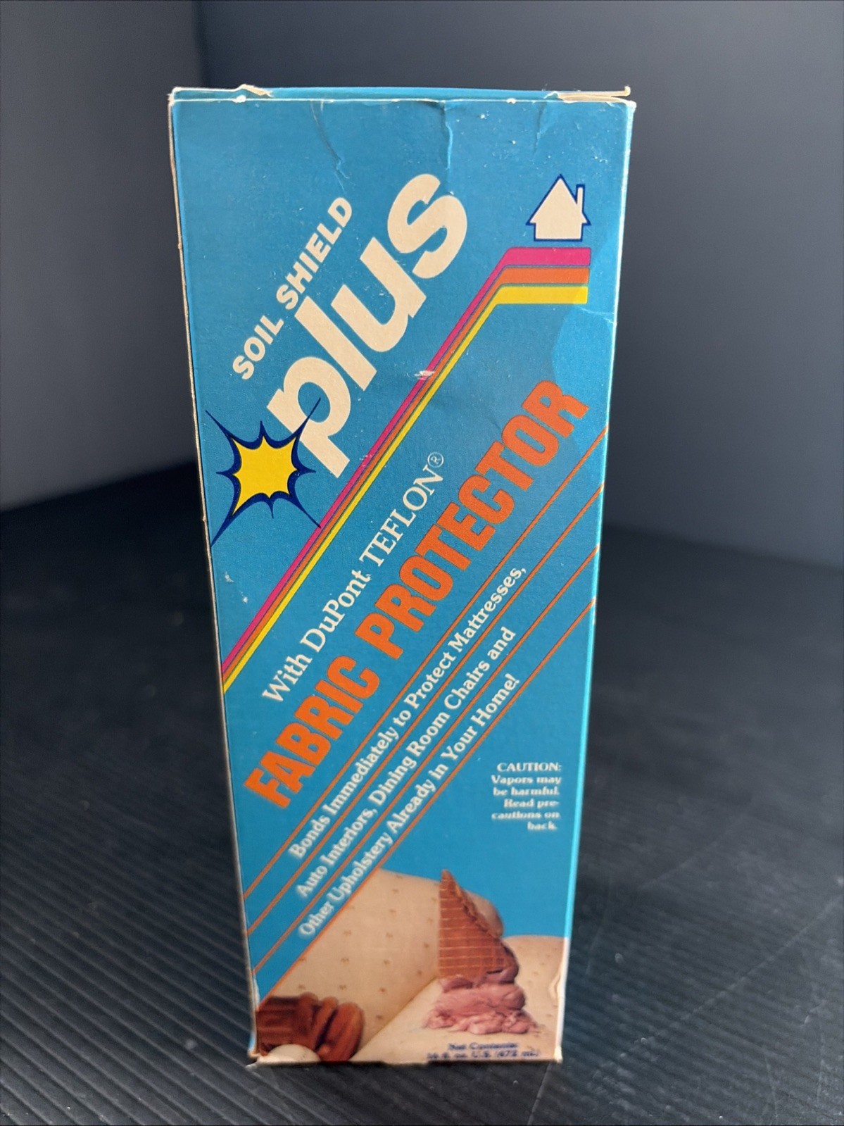 Soil Shield Plus Furniture Auto Fabric Upholstery Protector DuPont TEFLON VTG