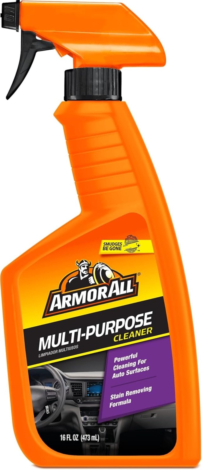 Multi Purpose Cleaner, Car Cleaner Spray for All Auto Surfaces, 16 Fl Oz