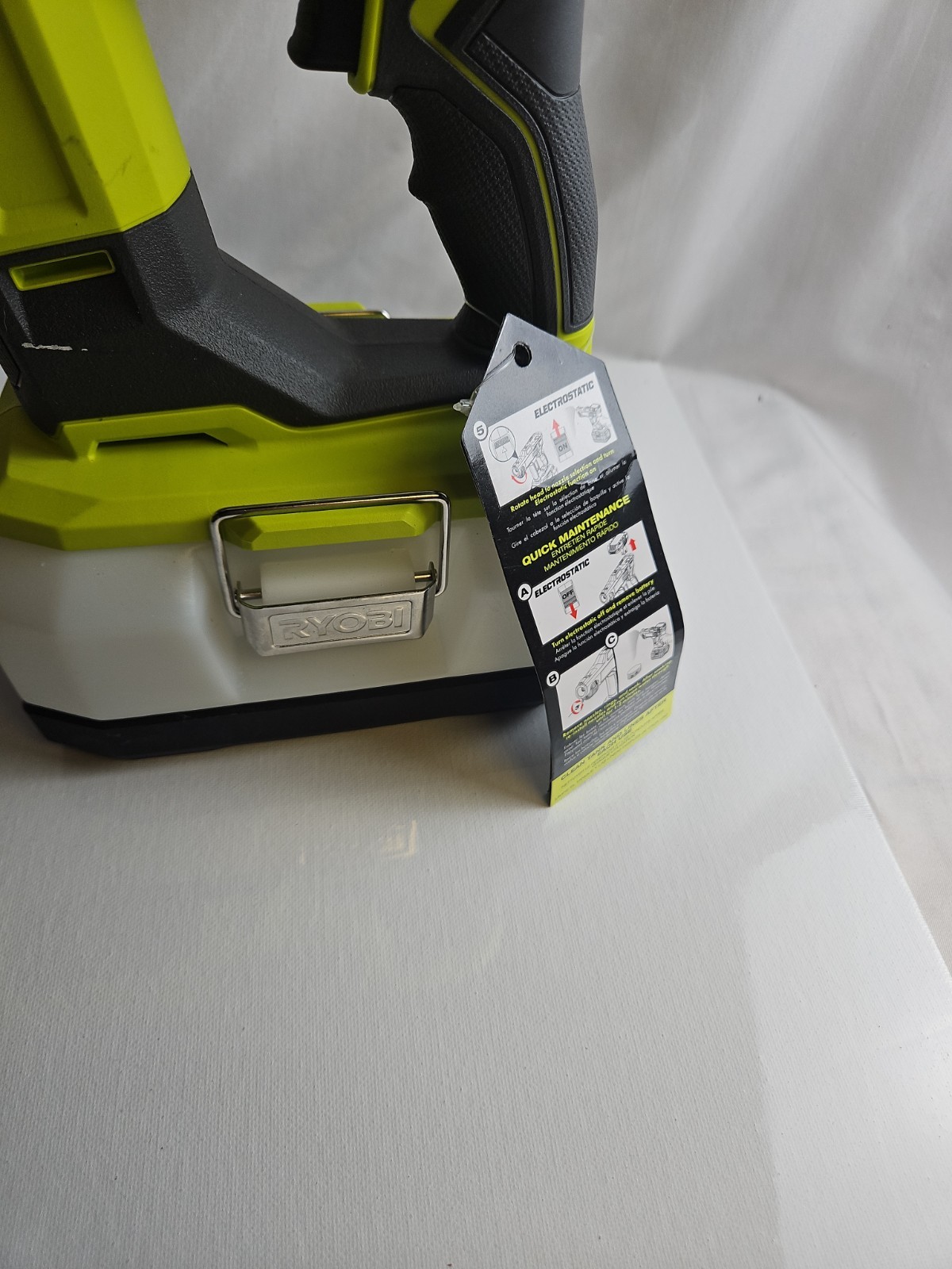 RYOBI ONE+ 18V Cordless Handheld Electrostatic Sprayer (Tool Only) #MP1