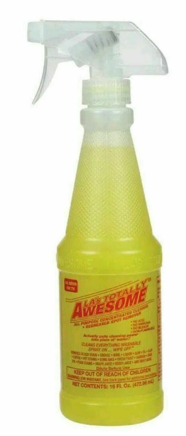 4 LA’S TOTALLY AWESOME ALL PURPOSE CONCENTRATED CLEANER Amonia bleach free